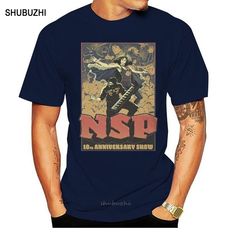 

Nsp 10Th Anniversary T Shirt men cotton tshirt summer brand teeshirt euro size S
