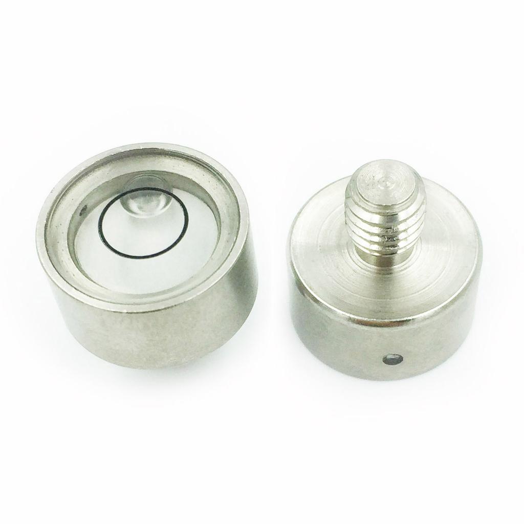 Spirit Level Bubble Metal Bubble Level with Protrusion Aluminum and Steel Two Materials