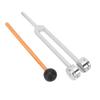 Tuning Fork with Hammer 128Hz Aluminum Alloy Portable Sensory Tuning Fork for SPA Yoga Meditation Relaxation