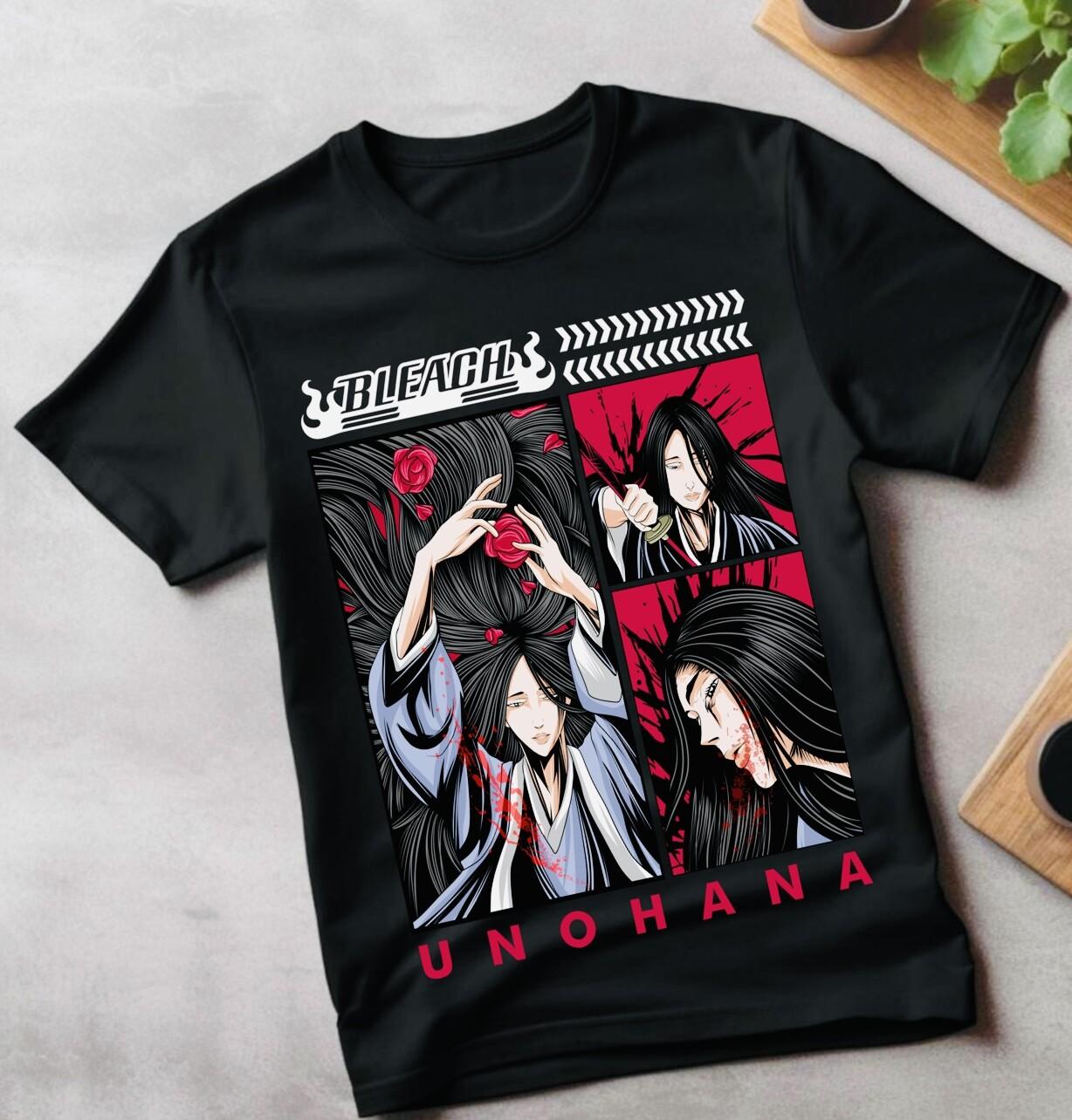 

Bleach Ichigo Kurosaki T-Shirt Mens Womens Tees Top Manga Strip Horror Anime GifT Shirt Mens Womens Tees Top Tee All Size XL