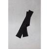 Fev_Button leg warmer(black)_DFLAA25509BLK