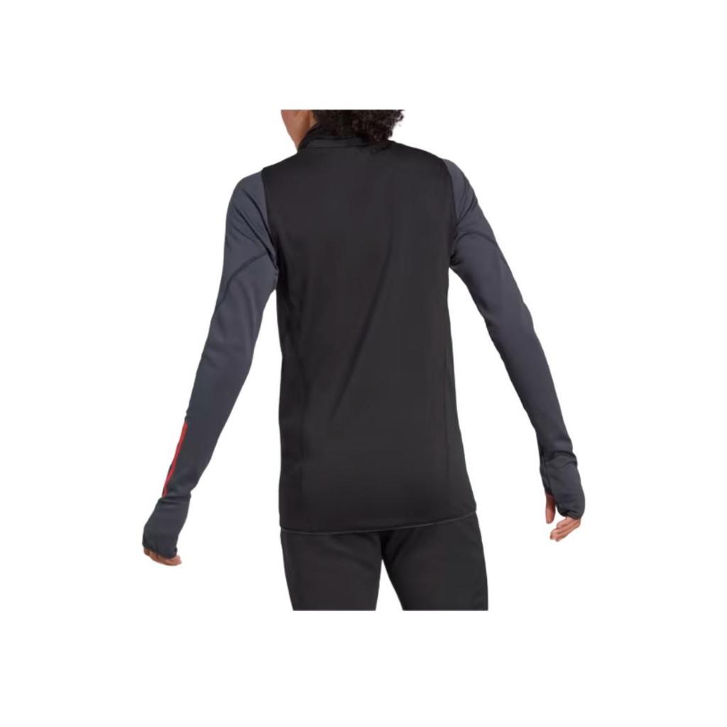 adidas Belgium Cold.Rdy Tiro 23 Slim Fit Warm Pullover Long Sleeve Football Shirt Women Tops Black HT7120