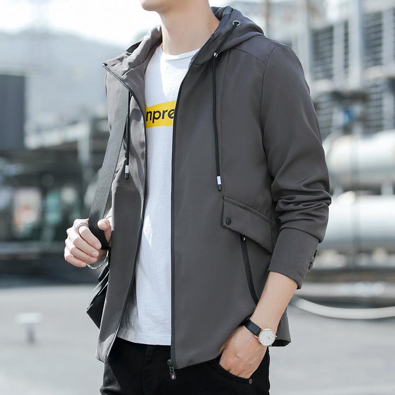 

Мужские куртки, водонепроницаемая куртка с капюшоном в стиле милитари, ветровка, спортивное пальто для кемпинга, мужская одежда, тонкое пальто XS