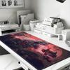 HD XXL Anime Gaming Mouse Pad Rug Hazbin Hotel XCM Game Computer PC Accessories Tabletop Keyboard Pads Coaster Gamer Carpet