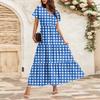 Women's Flowy Dresses Women's Summer Dresses Casual Short Sleeve Maxi Dresses Formal Maxi Dresses