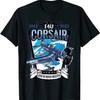 Tričko s americkou letadlovou lodí F4U Corsair z 2. světové války, velikost S-5XL