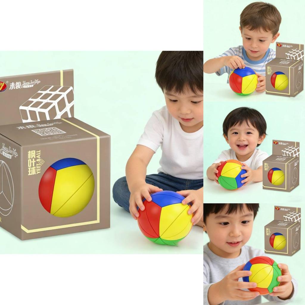 Creative Maple Leaf Sphere Puzzle Toy For Kids Educational Brain Teaser