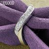 925 Sterling Silver Beautiful AAA Zircon Ring Fashion Jewelry