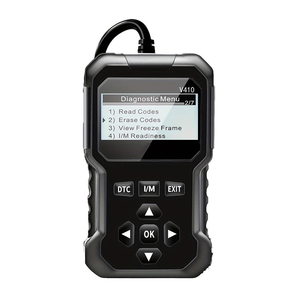 

Автомобильный сканер Obd2 Диагностический инструмент Считыватель кодов Считыватель кодов неисправностей двигателя Сканер Может диагностировать все автомобили с протоколом Obd II с 1996 года