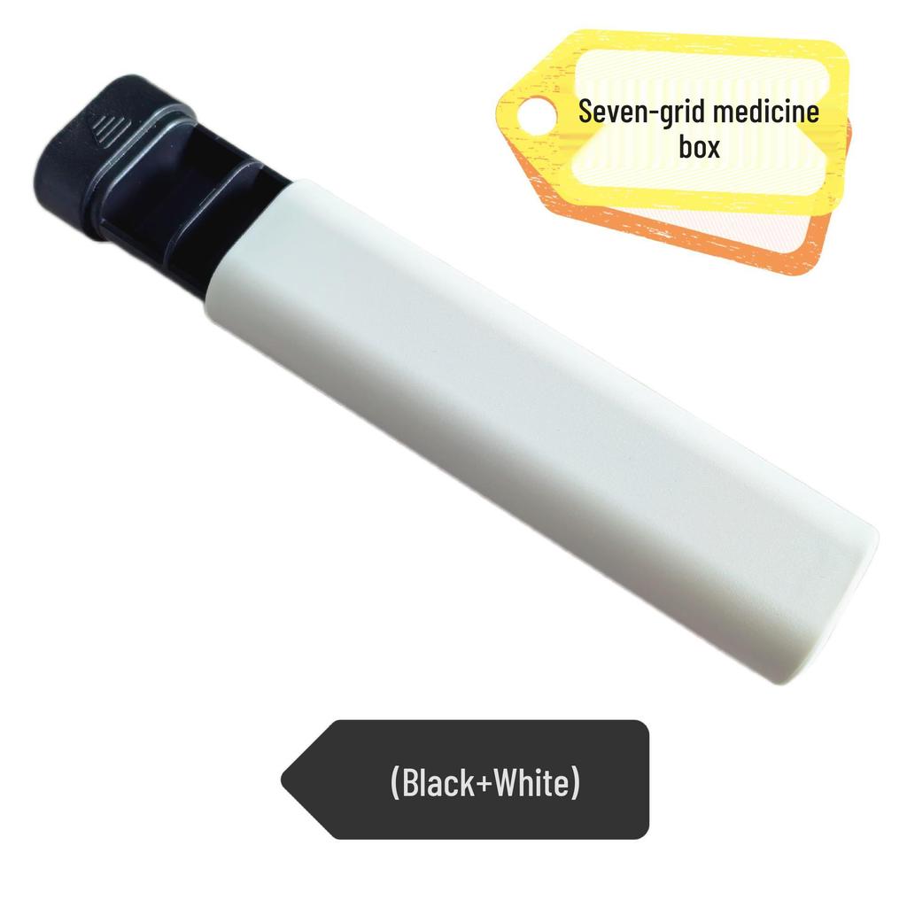 Portable 7-Day Pill Dispenser Box