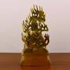 Feng Shui Copper Attract Wealth Fudomyo Dzong Buddha Statue Home Living Sculptures