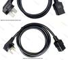 10A Three-Pin Plug To C19 PDU Server Power Cord with Figure-8 End, 1.5/2.5 Mm²