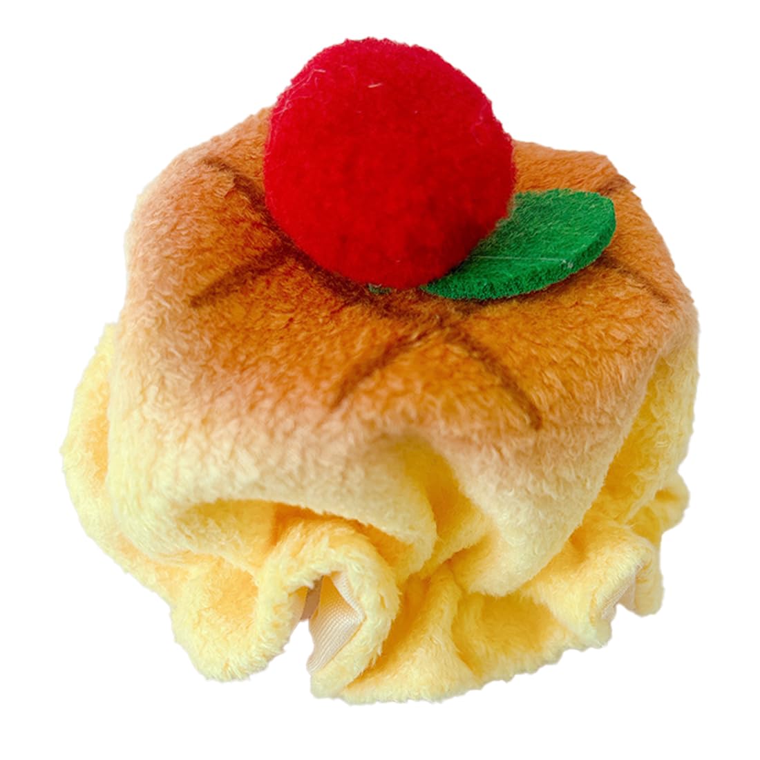 Plush Clothes and Hat for 10cm Plush Toys, Oshikatsu Goods, Ice Pancake Pancake, Yellow [Used]