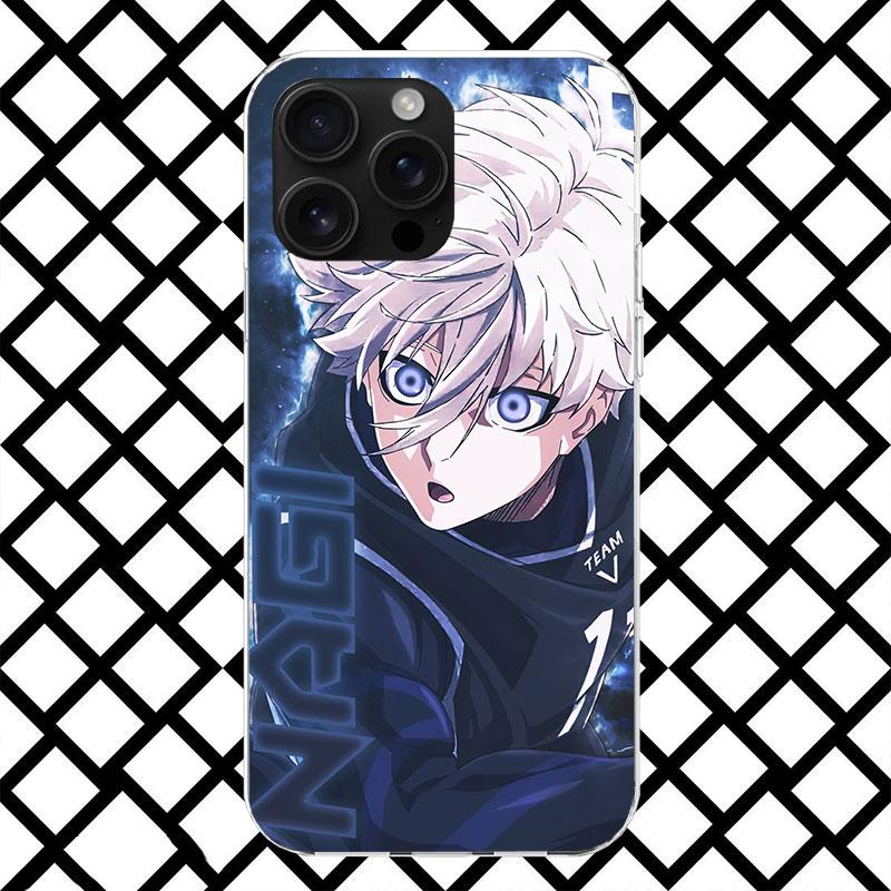 

Blue Lock Nagi Seishiro Phone Case for iPhone 17 Air 16 16E 15 14 Plus 13 Mini 12 11 Pro Max 7 8 + SE 2020 Soft Cover Fundas 17 iPhone 13 Pro Max