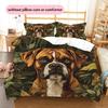 Biancheria da letto con motivo boxer vintage Decorazione per la casa Regalo di compleanno (1 * copripiumino + 2 * federa, senza nucleo)