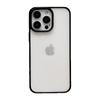 Large hole transparent acrylic mobile phone case is suitable for Apple 16E ultra-thin matte feel 15/16 large hole 13/14/11