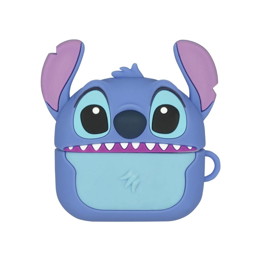Gourmandise Disney Character Silicone Case for AirPods Pro and AirPods (2nd Generation) Pro, Stitch, DNG-41ST