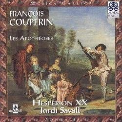 CD COUPERIN F. COUPLAN - Les Apotheoses: Hesperion Xx  3298490077092 Astrée Auvidis 1986 France Classical Used