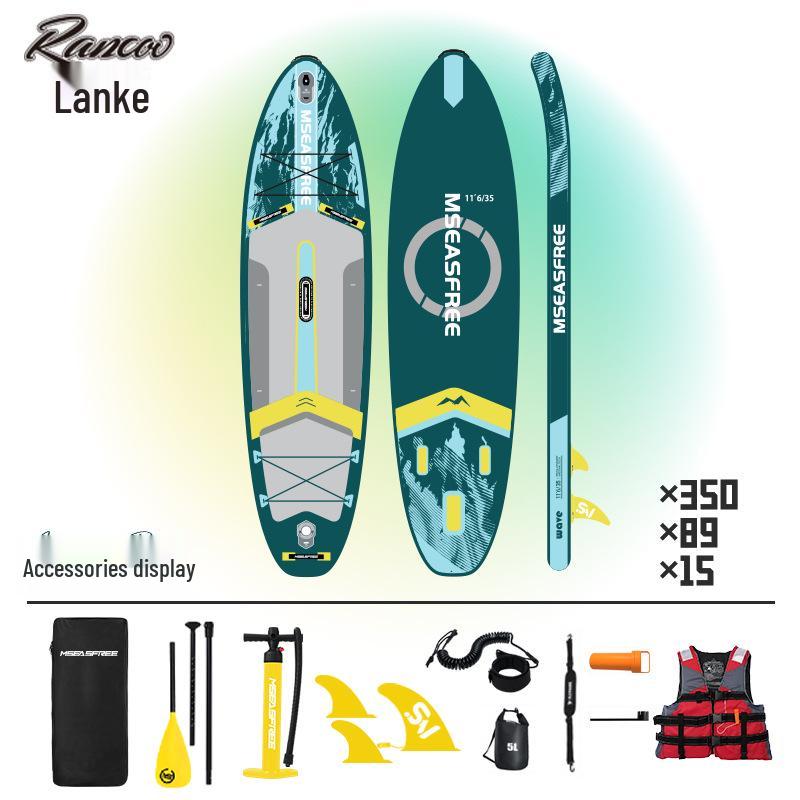 Lanko Inflatable Paddle Board - Universal PVC SUP for Surfing & Paddling