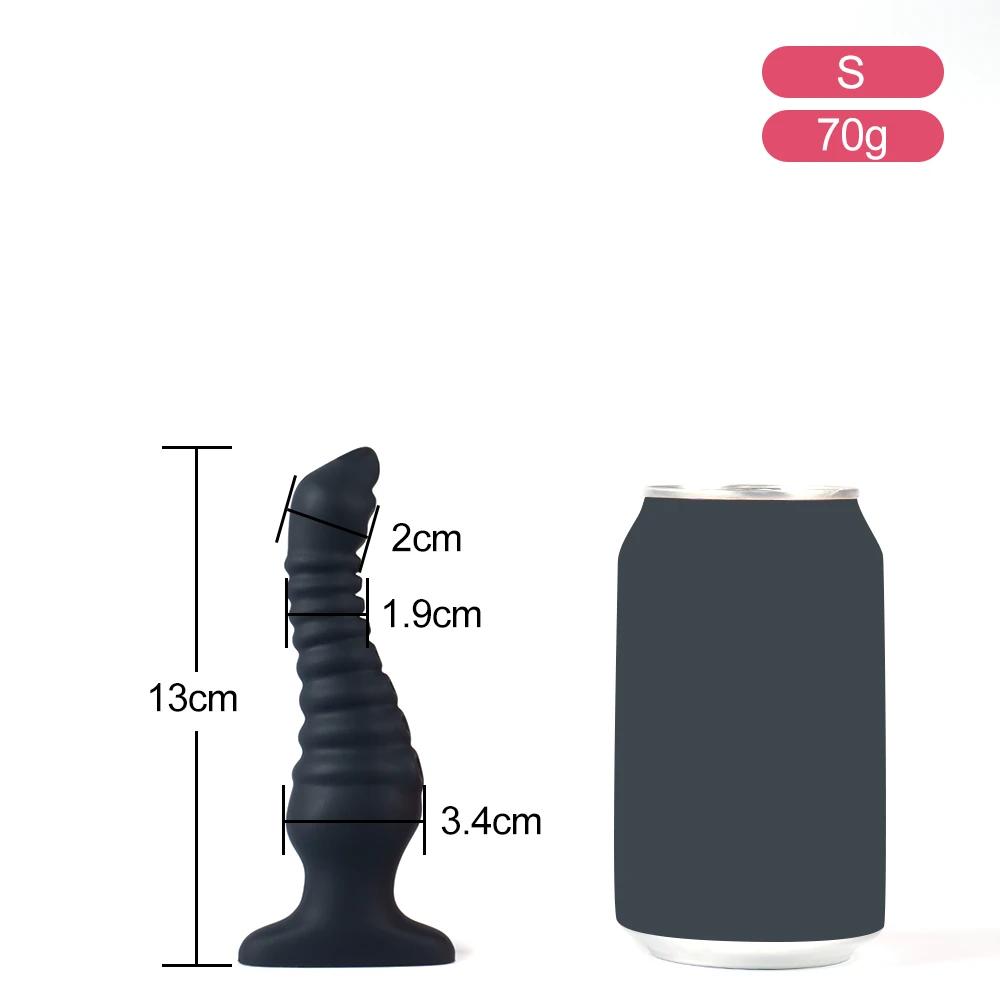 Octopus Black Huge Anal Plug Tentacles Dildo Big Buttplug Sex Toy Women Men Masturbators Silicone Anal Toy Big Dilator Butt Plug