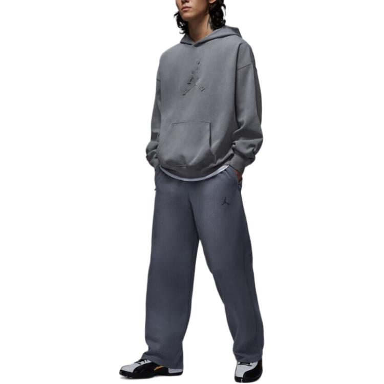 Jordan Sport M J DF Sprt Hoop Seasonal Lace-Up Mid-Rise Solid Casual Pants Men bottoms HQ8693-075