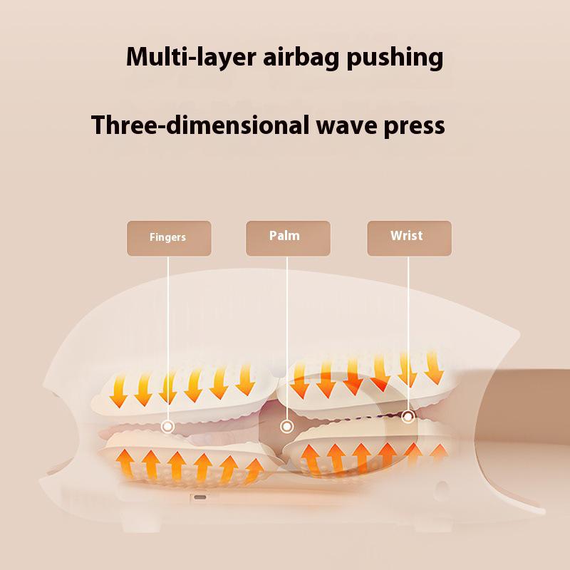 Smart Multi-functional Electric Airbag Hand Massager with Finger Acupoint Care