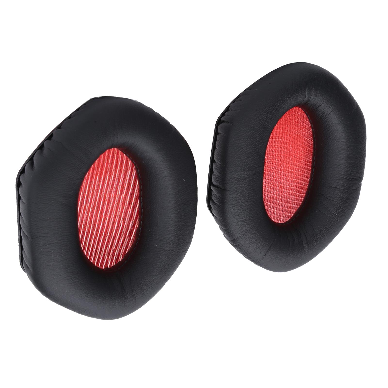 

FYZ‑92 Earphone Ear Pad Black and Red for M‑100 LP2 LP DJ Headphones
