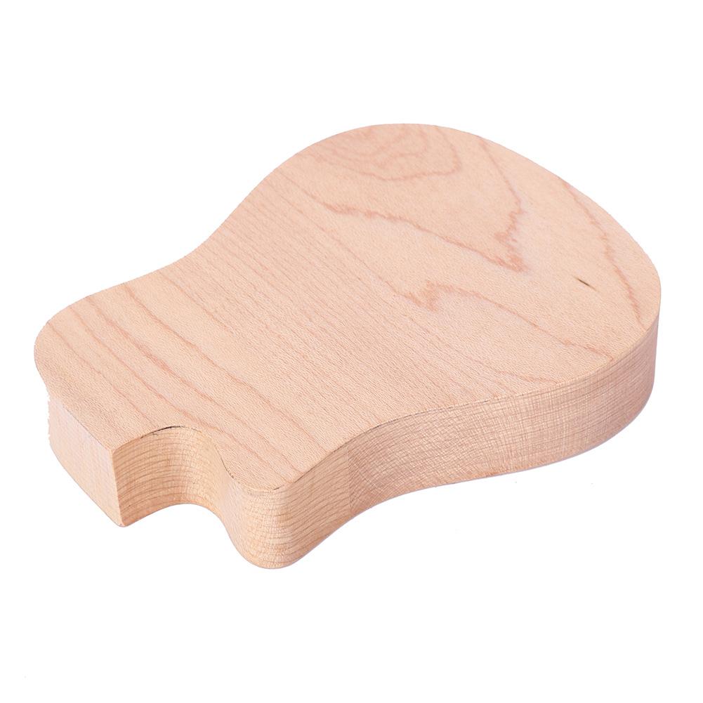 Gitarrenplektrumbox Ahorn Holz Aufbewahrungskoffer Zarte Gitarre Musikinstrument Zubehör