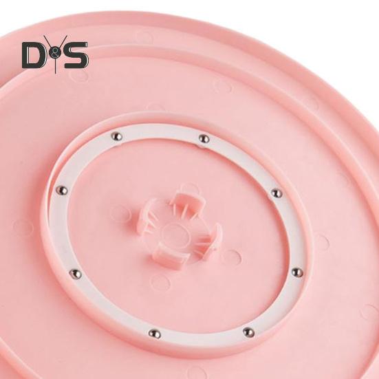 Kakefat 11 tommer Roterende kakedreiebord Jevn 360 graders rotasjon Kakedekorasjonsstativ Praktisk bakeverktøy for Cupcake Kjeks Muffin