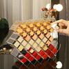 16/28 Cosmetic Lipstick Storage Box Transparent Acrylic Plastic Dormitory Desktop Multi-compartment Storage Rack