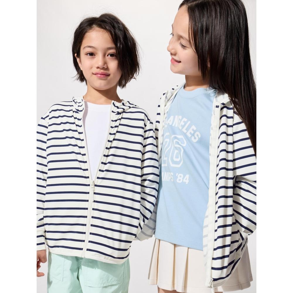 Uniqlo Japan Air Rhythm Uv Cut Full Zip Hoodie