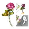 Flower Silicone Resin Mold,Rose Epoxy Resin Casting Mold for DIY Craft Car Pendant Jewelry Making Keychain Silicone Mold