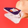 10Pcs Christmas Corner Paper Clips Triangular File Corner Clip Document Clips Triangular Paper Corner Clip for Students