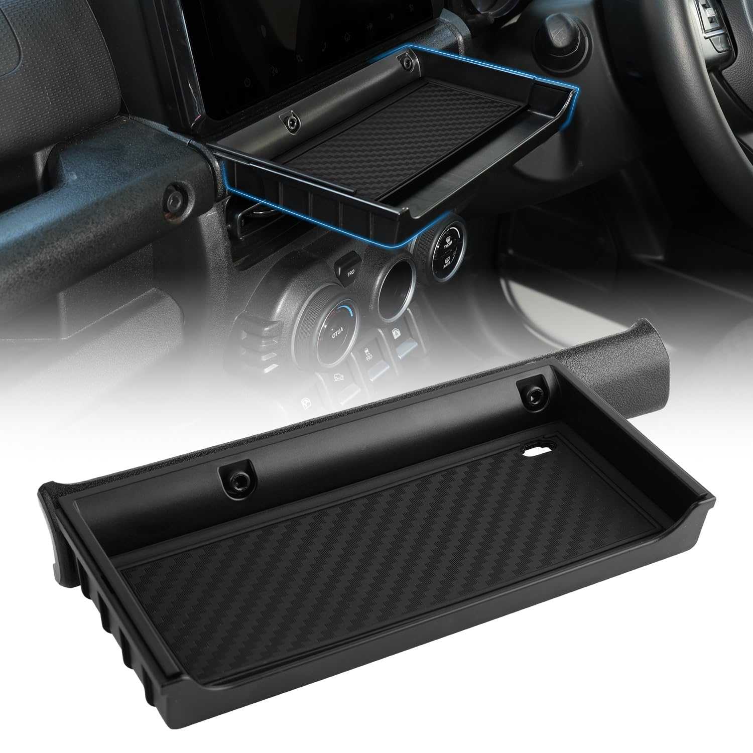 

capacity Suzuki Jimny Nomad Dedicated Center Air Vent Storage Case JIMNY Jimny Sierra Console Tray Under Navigation Car Tray Car Storage Box Small