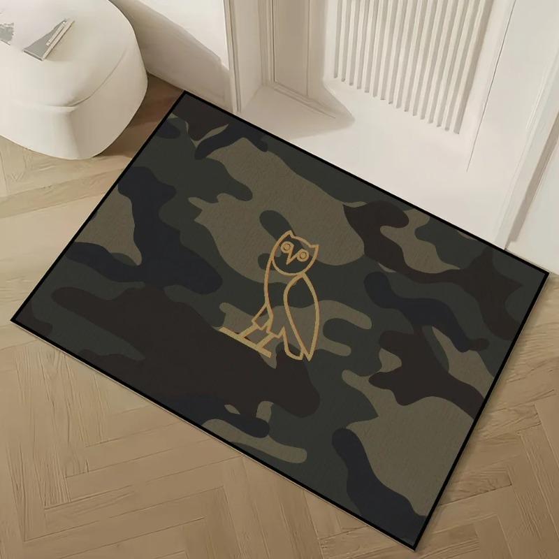 Fashion Drake O-Ovo O-Owl Door Mat Welcome Mat Kitchen Rug Door Carpet Welcome Mat Living Room Decoration
