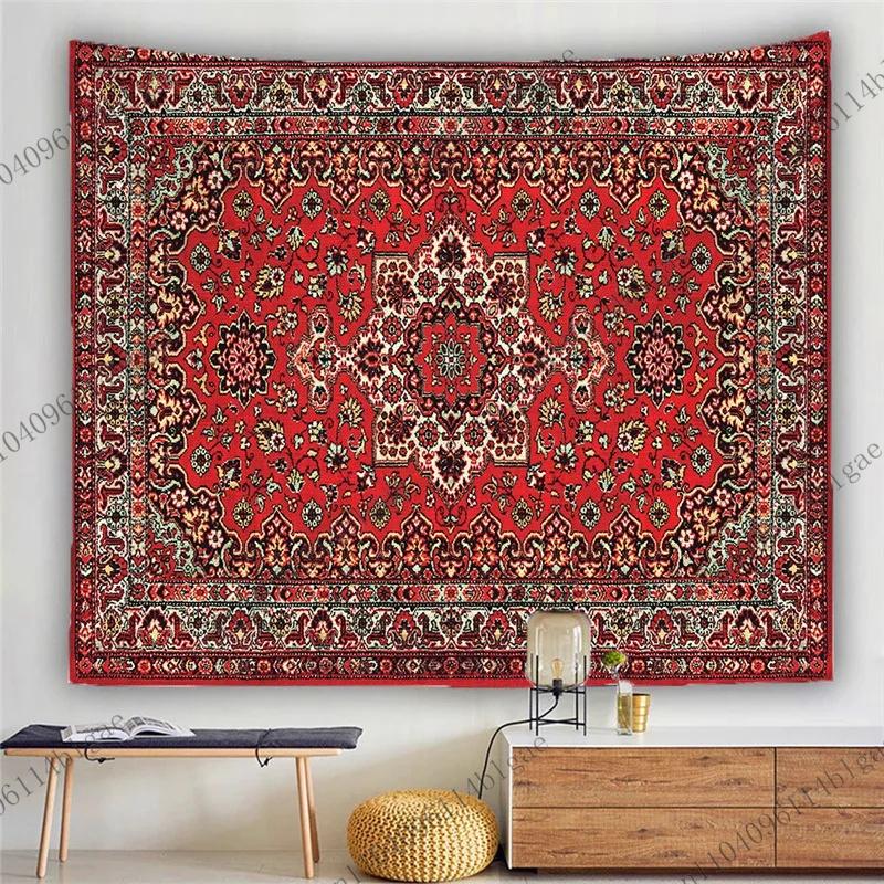 Hippisowy Bohemian Gobelin Ścienny Mandala Wystrój Domu Estetyczny Wystrój Pokoju Tapety do Sypialni Drukowany Duży Gobelin Ścienny Wiszący