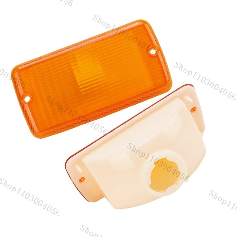 2PCS Front Bumper Fog Light For Jeep Wrangler TJ 1997-2006 Side Marker Turn Signal Cover (No Bulb) Reflector Light 55155628AB