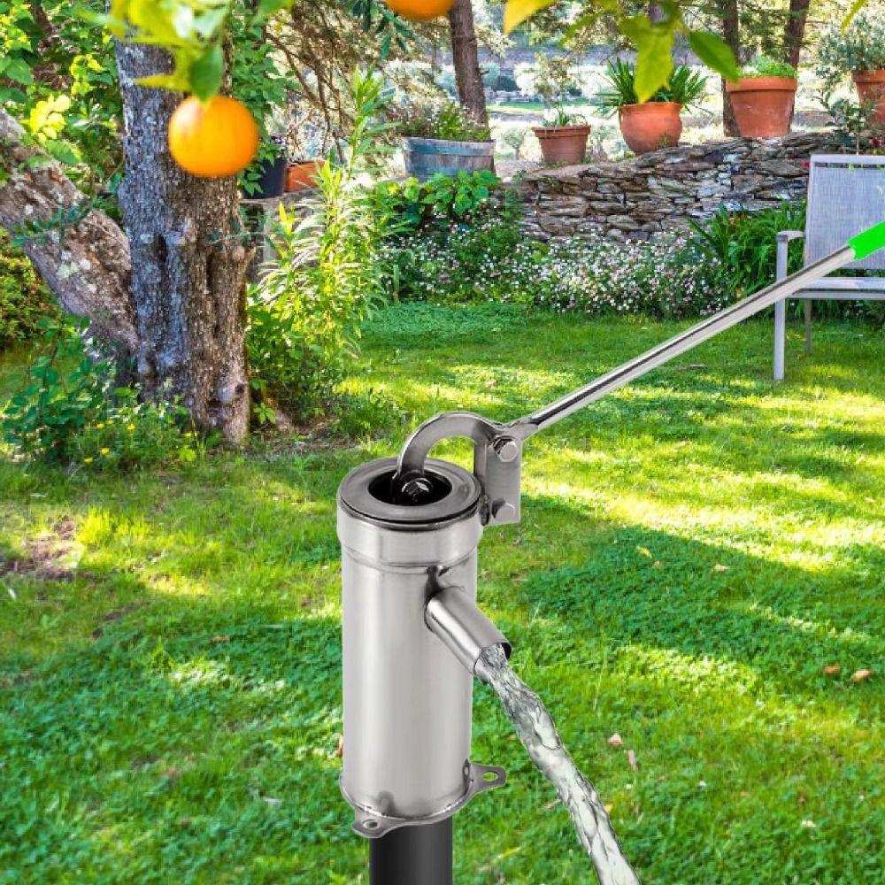 Robustní manuální studniční pumpa Ergonomická rukojeť Ruční pumpa na vodu Sací pumpa Zemědělství