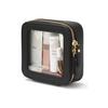 Fashion Custom Eco-Friendly Large PVC Leather Cosmetic Bag Portable Travel Water-proof for Pouch Clear Makeup Storage