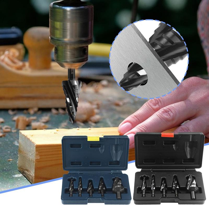 Step Bit Step Bits For Metal Industrial Grade High-Speed Steel Spiral Cutting Tools For Wood Aluminum Stainless Steel Pp