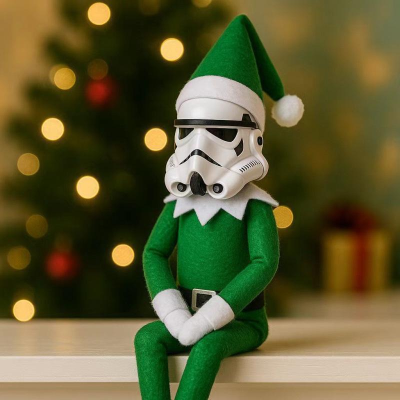 

Latest Tormtrooper Elf Doll Anime Plush Plaything Figures Stocking Stuffer Shelf Accessories Xmas Decoration Craft Ornament Other