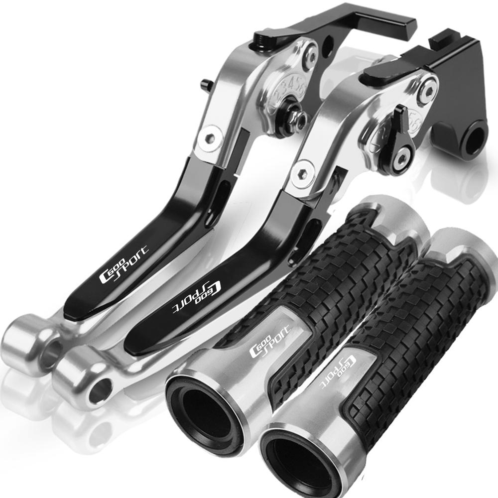 For BMW C600SPORT C 600 SPORT 2011-2015 Motorcycle Adjustable C600 SPORT Brake Clutch Levers Handlebar Handle Bar Grips