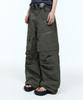 AAKAM Knee Pin-Tuck Rain Shield Pants (Khaki)