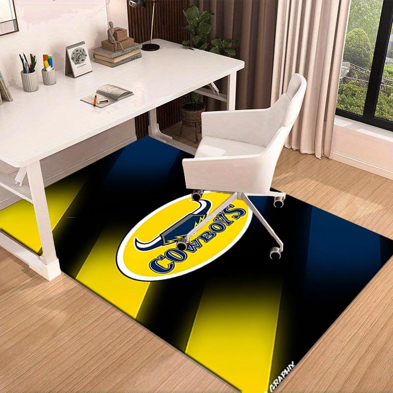 North Queensland Rugby Area Rug Office rug, Chair Rug, Decor Carpet Livingroom bedroom Mat, Large Size Fan gifts Christmas gifts