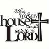 Metal Cross Wall Art Bible Verse Sign Christian Faith Home Decor Religious Gift