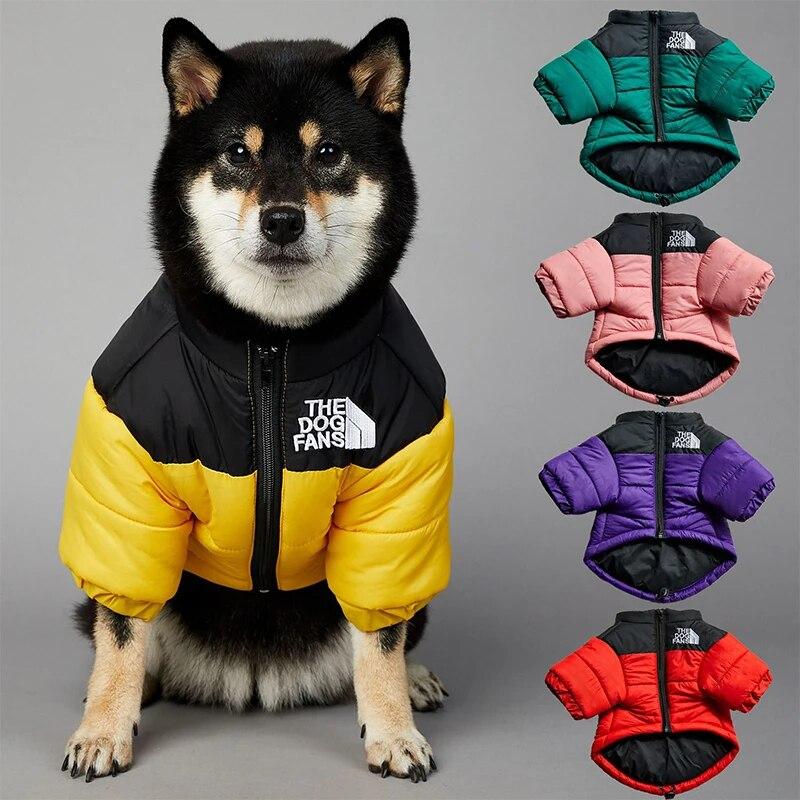 

Зимняя куртка Haustier Hund Baumwolle Jacket Kleidung Warme dicke Nähte Haustier Mantel Teddy Chihuahua Welpen Weste für kleine mittlere Hunde