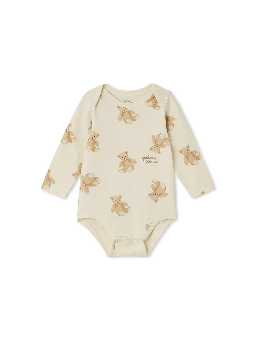 

Gelato Pique Baby Long Sleeve Bodysuit PBCO259085 BEG 80