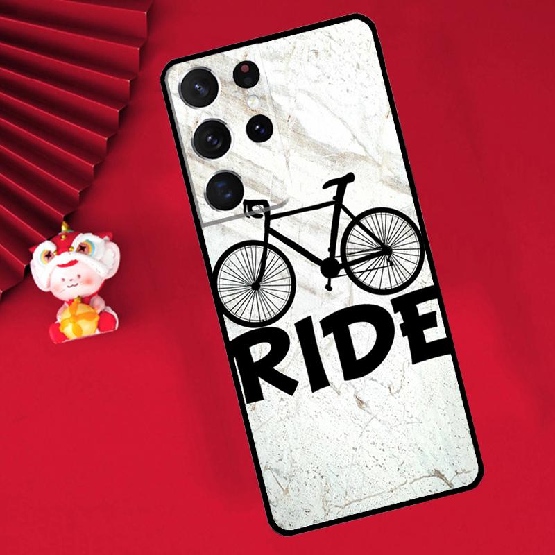 Bike Bicycle Cycling Case For Samsung Galaxy S26 S25 S24 Ultra S21 S20 S22 S23 Ultra S10 Plus S25 FE Cover Funda
