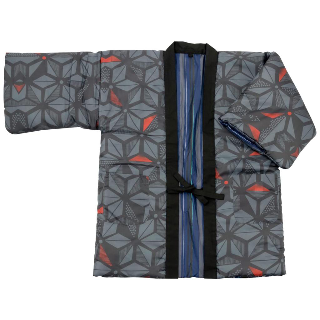 KYOETSU Men's Reversible Hanten (Winter Jacket) with Cotton Lining (Size M, 2A-2B)