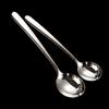 NHZHIW 316 Stainless Steel Korean Style Long Handle Spoon